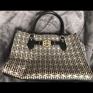 Tommy Hilfiger TH Logo Tote Shoulder Bag, MSRP $85